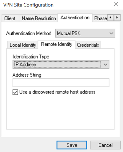 VPN SIte Configuration 6