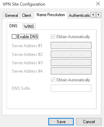 VPN SIte Configuration 2