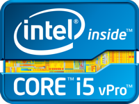 Intel Core i5 vPro Logo