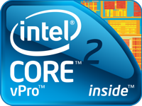Intel Core 2 vPro Logo