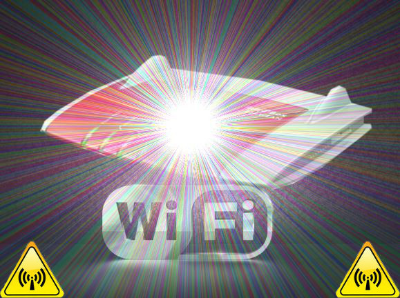 Massiv erhöhte Sendeleistung