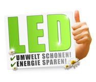 LED-Leuchtmittel sind energiesparend und umweltfreundlich